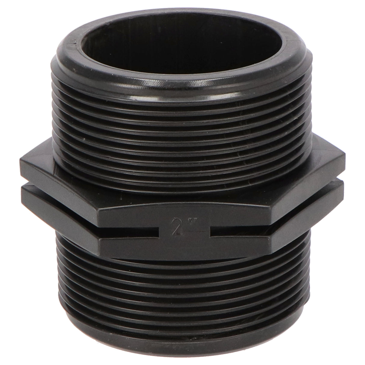 PVC Doppelnippel 2" x 2" Außengewinde