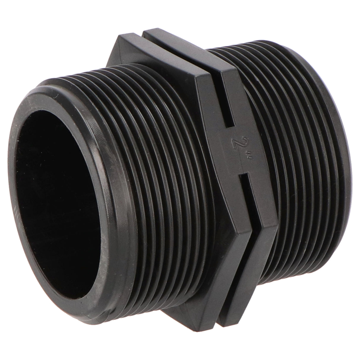 PVC Doppelnippel 2" x 2" Außengewinde