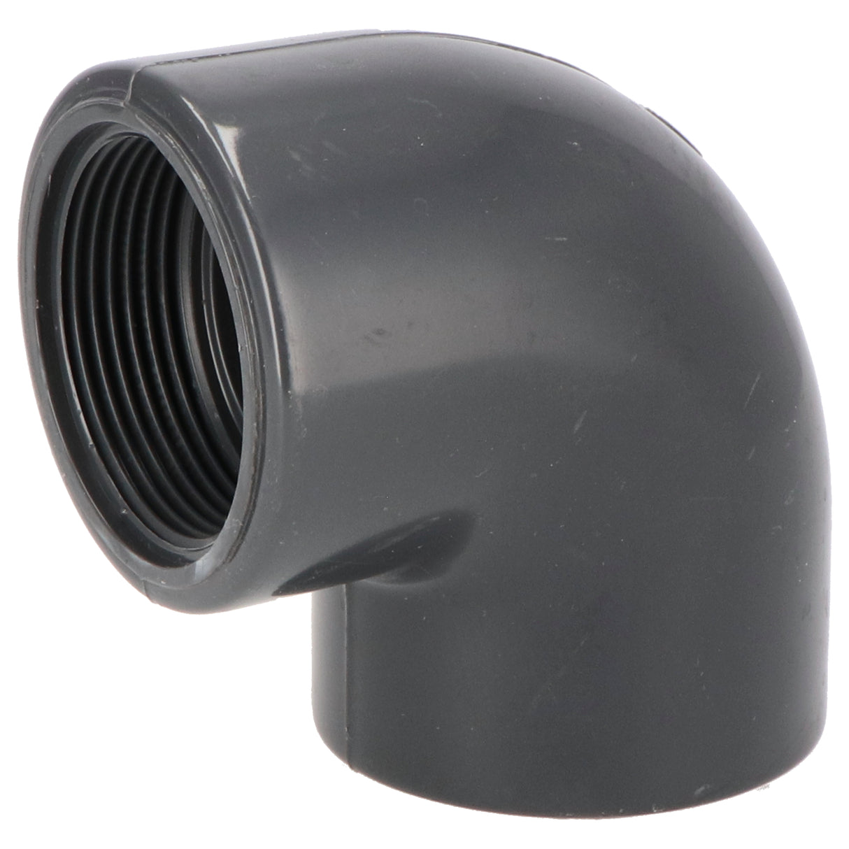 Filetage PVC-U angle 90° 50mm x 1 1/2" manchon adhésif x filetage intérieur