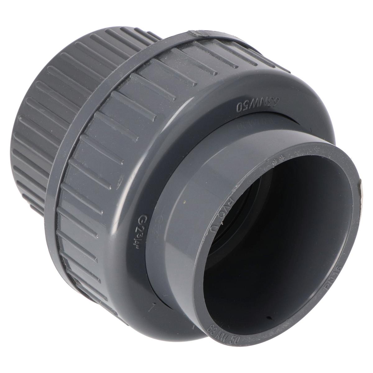 PVC Verschraubung Ø 63mm Klebemuffe