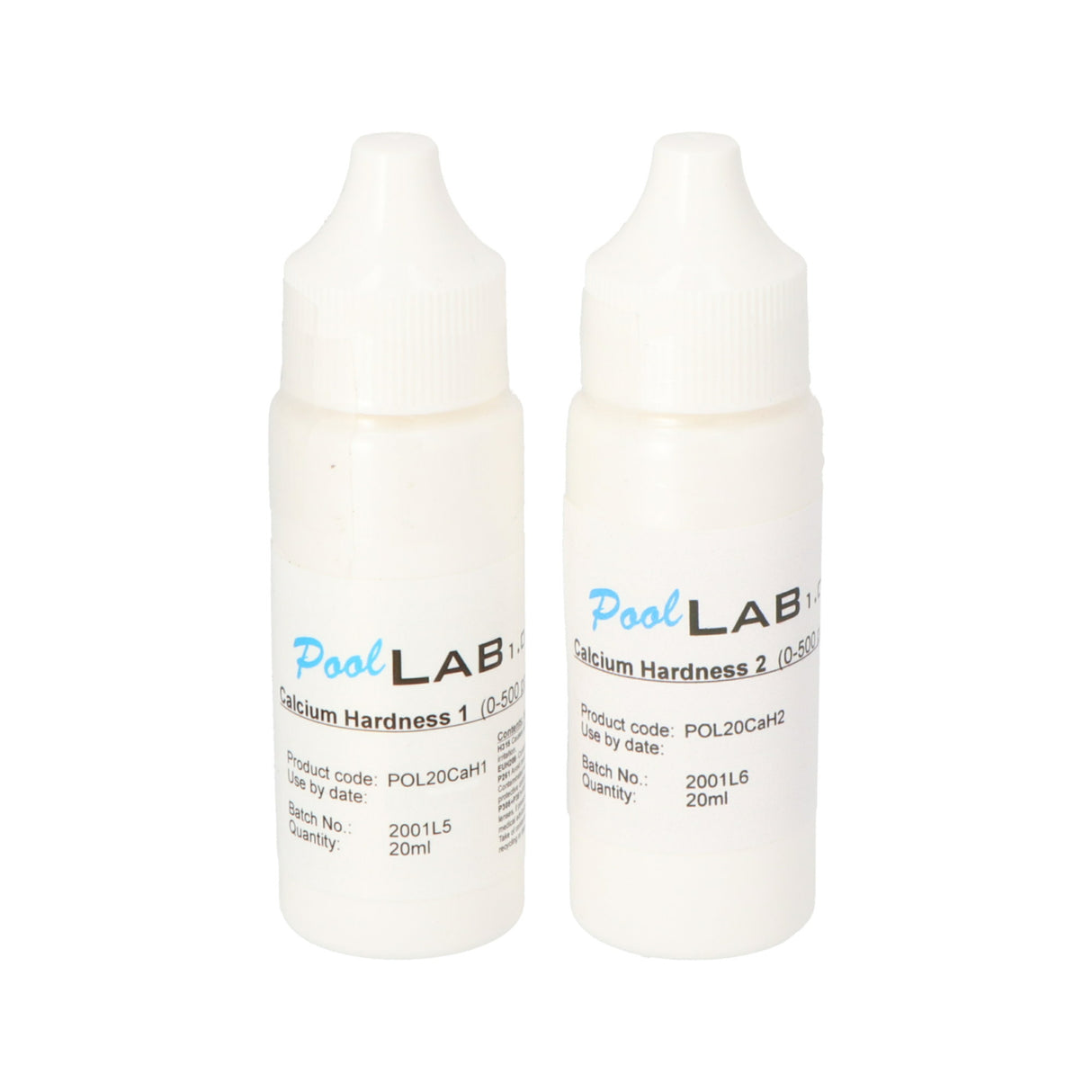 Set Reagenzien aus Kalziumhärte 1 + 2 für PoolLab