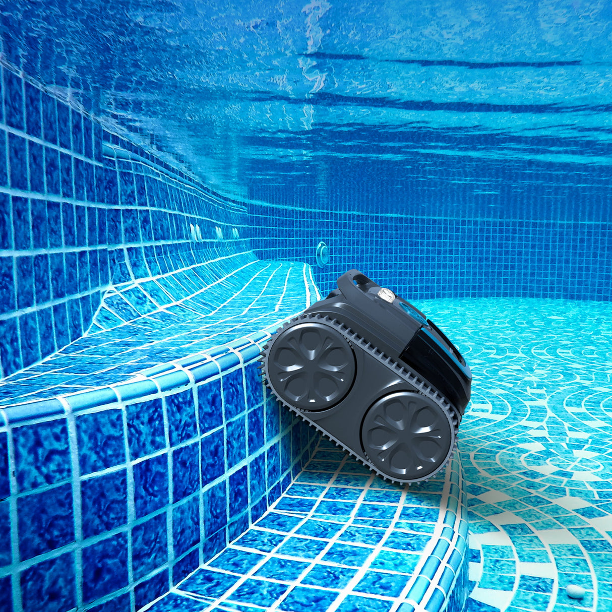 WYBOT S1 – Premium Poolroboter für Wasserlinie, Boden & Wände, App-gesteuert