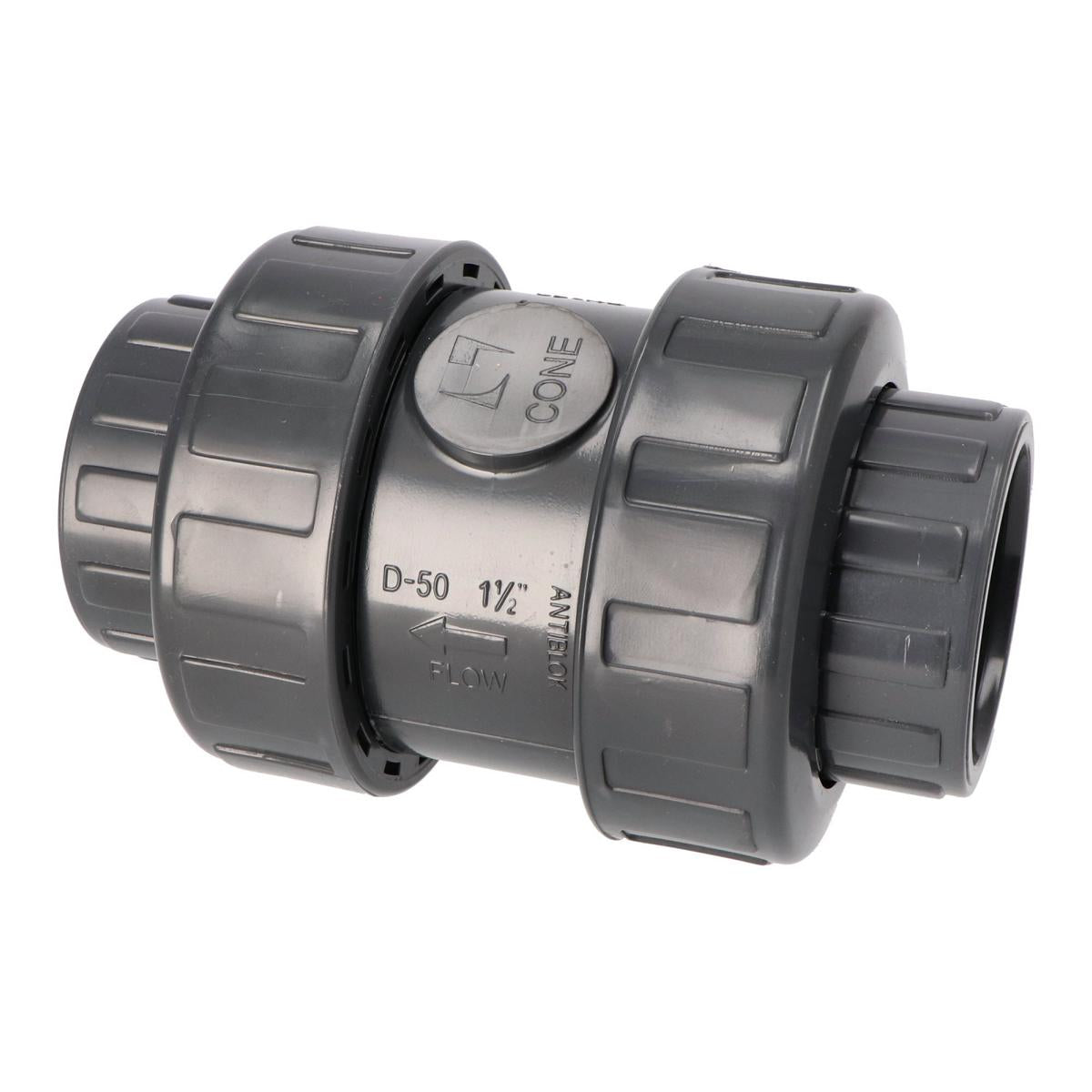 Rückschlagventil EPDM federbelastet d 50 mm | Pool-Chlor-Shop