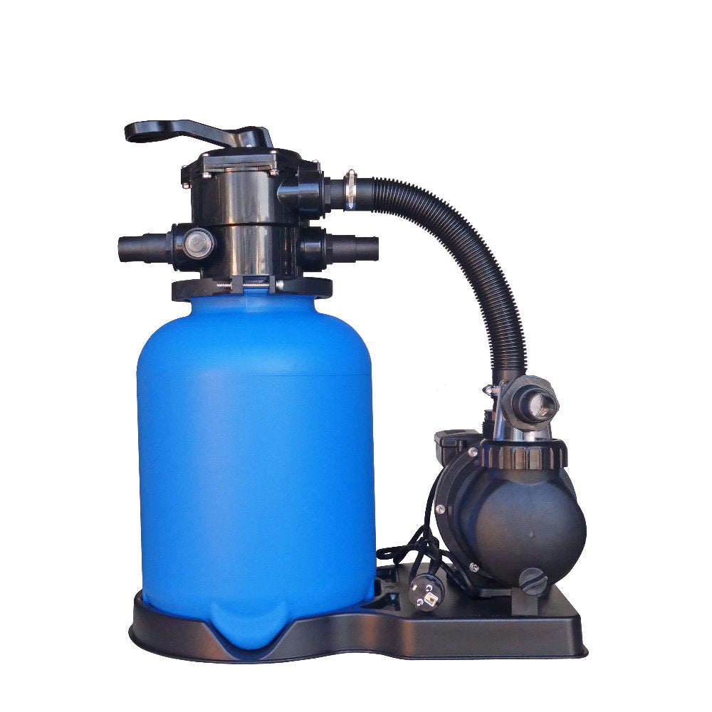 Système de filtration à sable ECO Ø 300mm avec pompe SPS-75-1 6m³/h pour piscines de 36m³