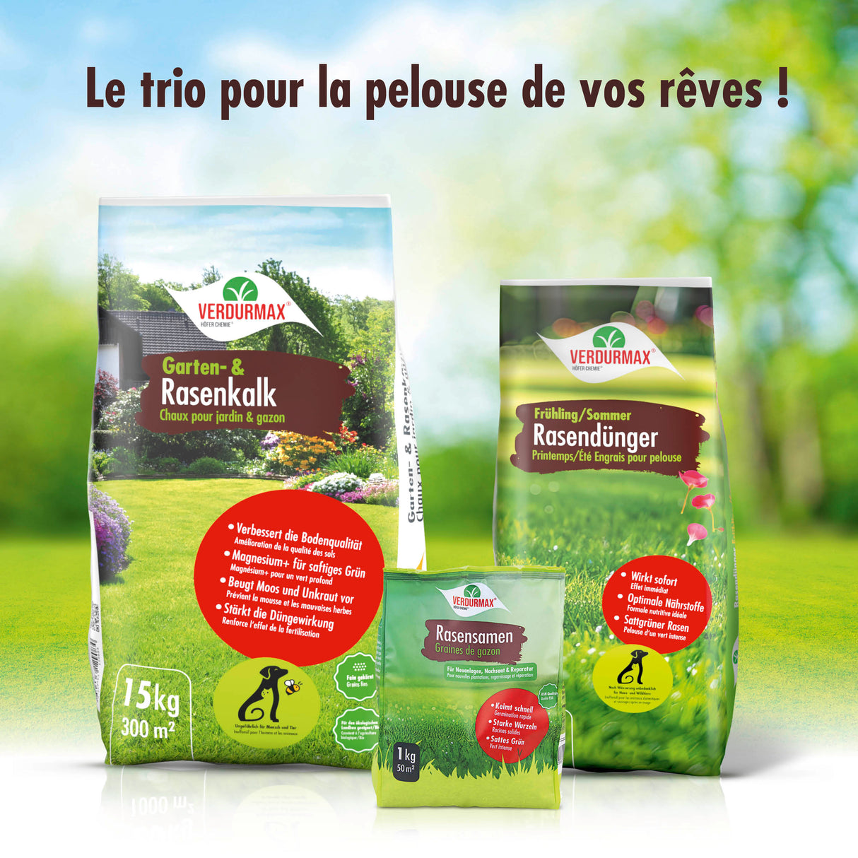20 kg VERDURMAX® Engrais gazon printemps/été