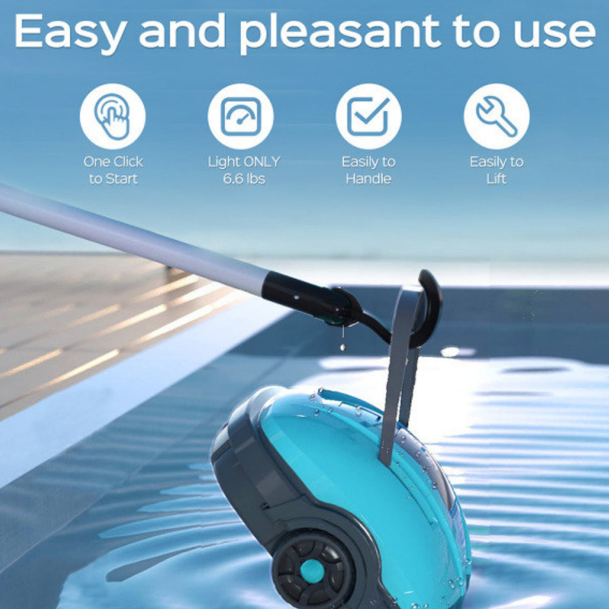 WYBOT Osprey 200 – Akku Poolroboter für effiziente Bodenreinigung - B-Ware