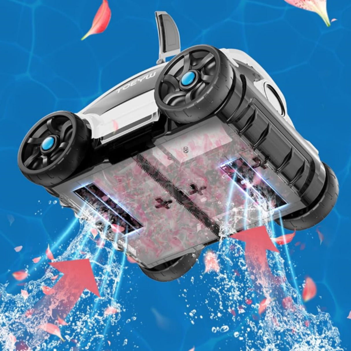 WYBOT Osprey 300 II – Intelligenter Akku Poolroboter für Bodenreinigung