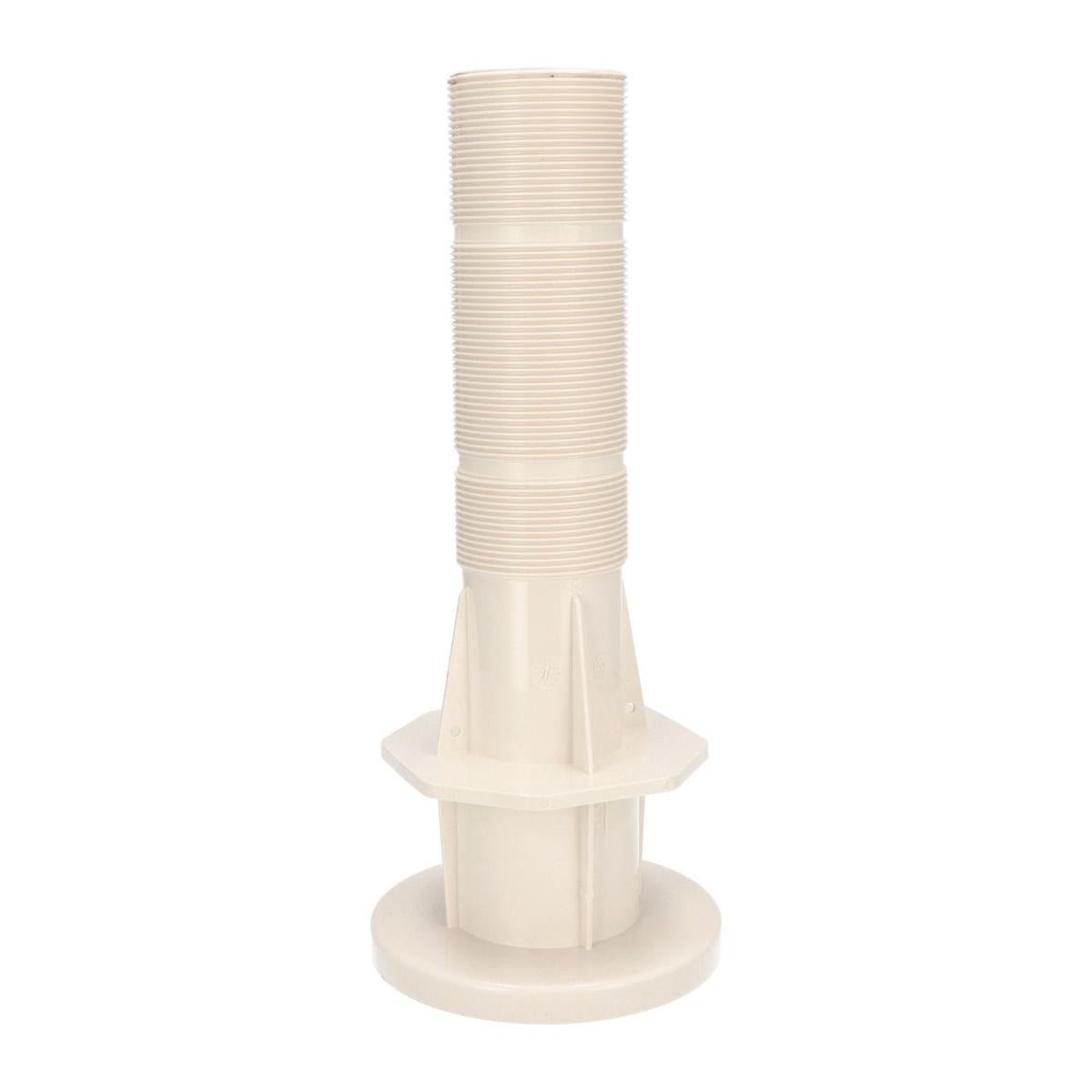 Wanddurchführung ABS für Multiflow Einlaufdüse 50mm Klebemuffe auf 2" AG für Folienbecken