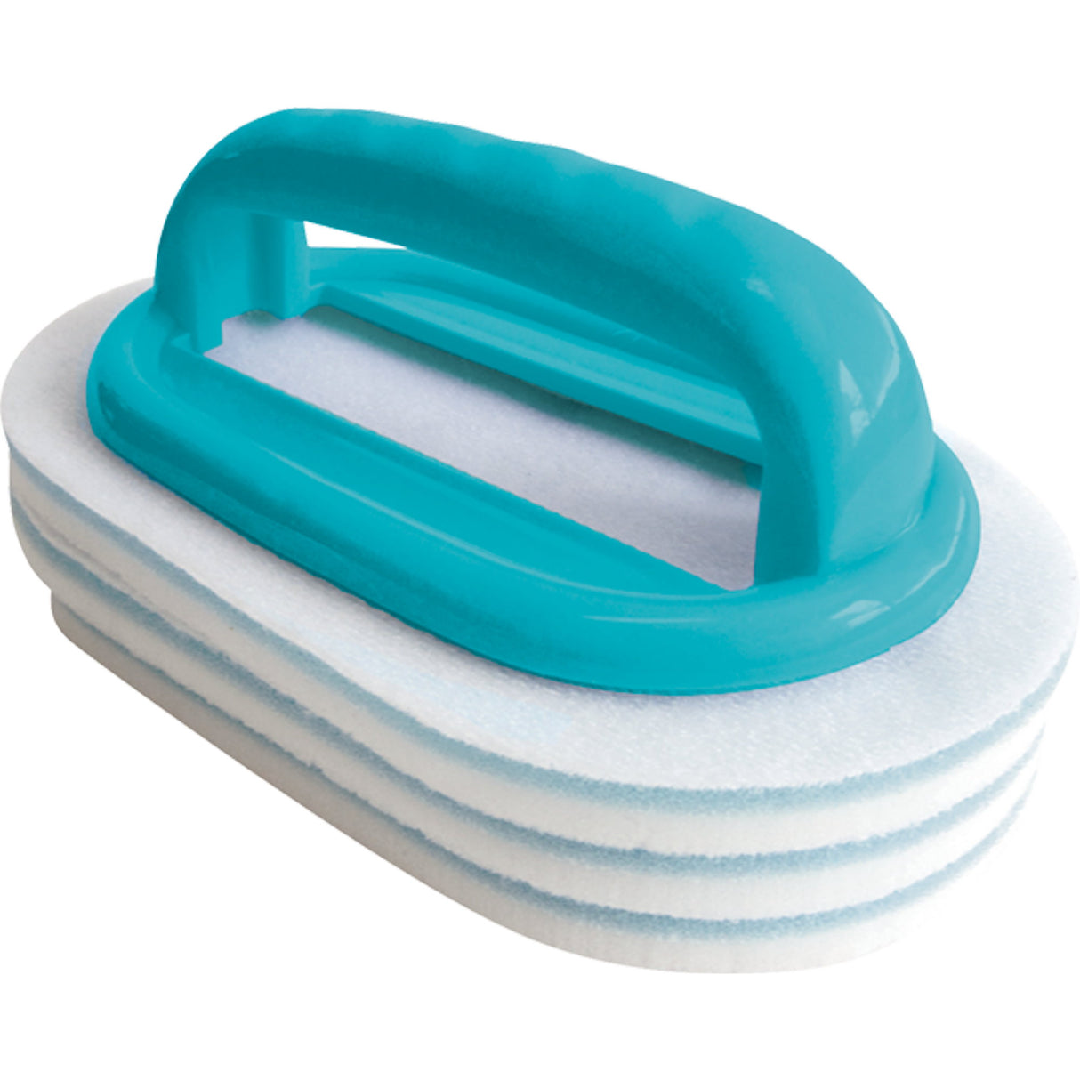 BAYROL - brosse à main avec tampons de nettoyage remplaçables