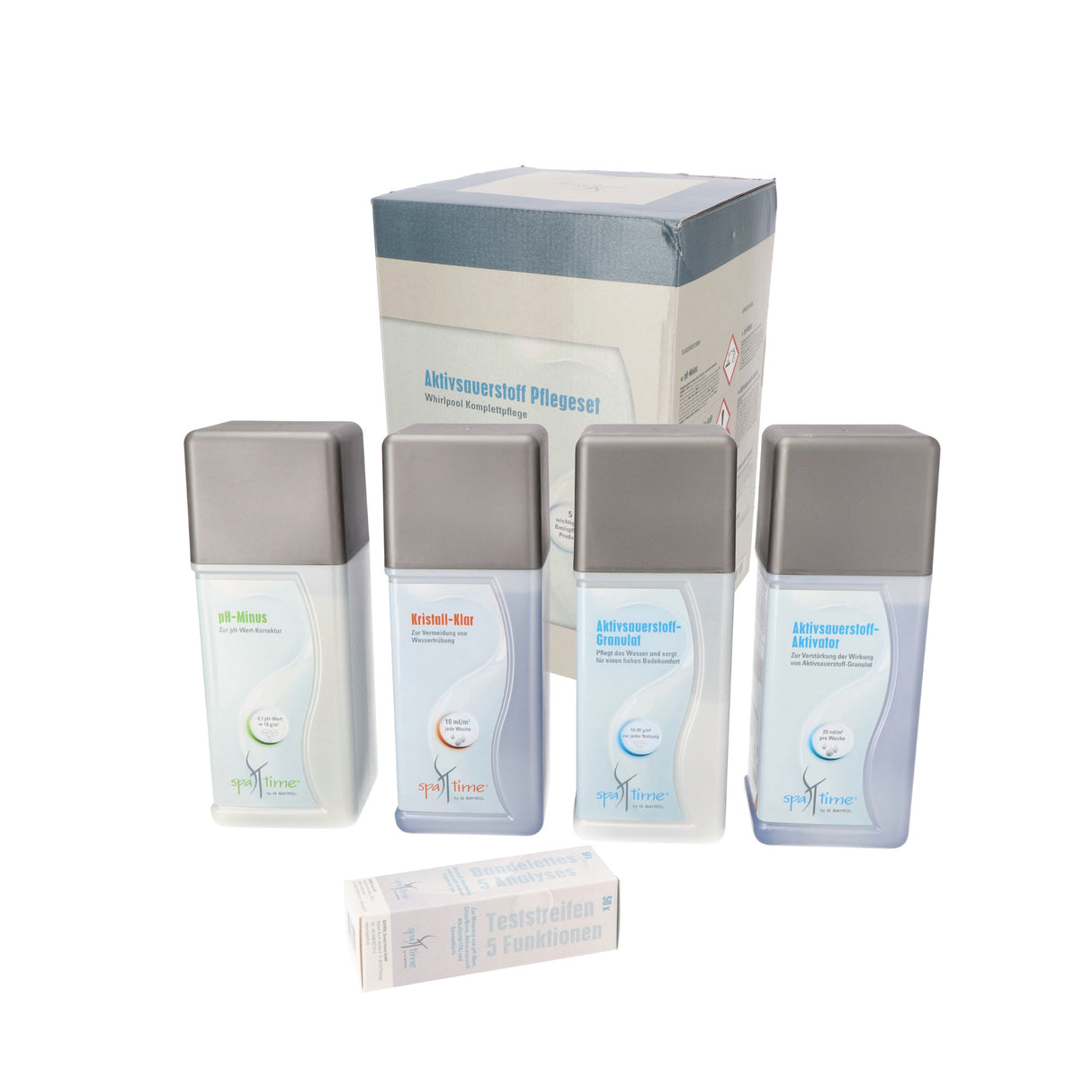 BAYROL - Coffret de soins complet SpaTime oxygène actif