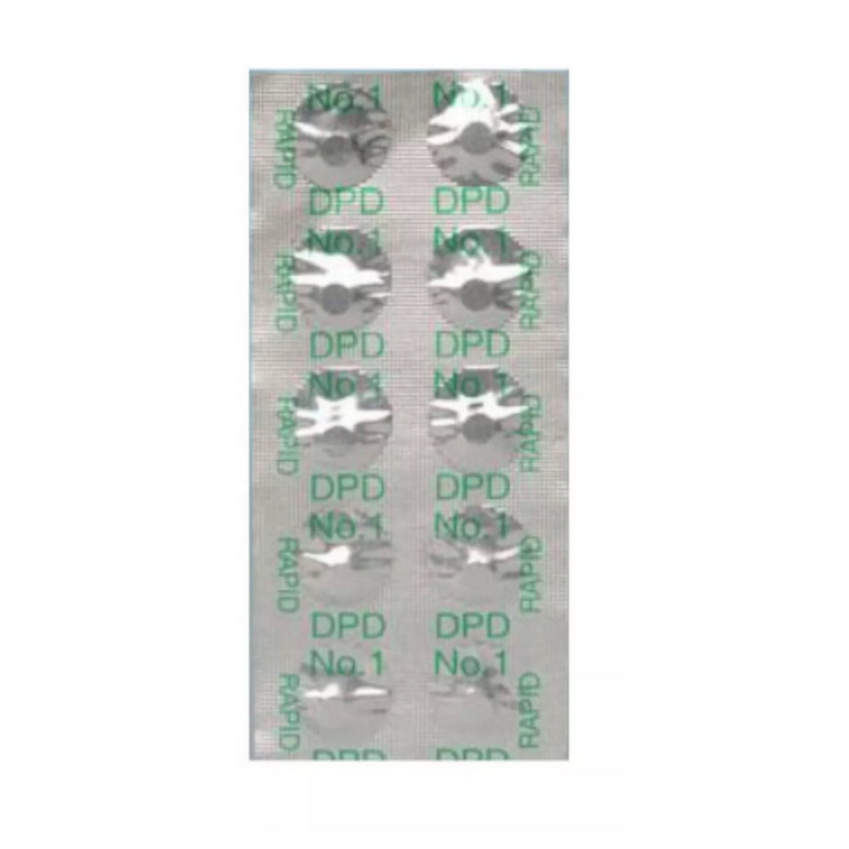 1 Streifen je 10 Tabletten Nachfüllpackung Chlor