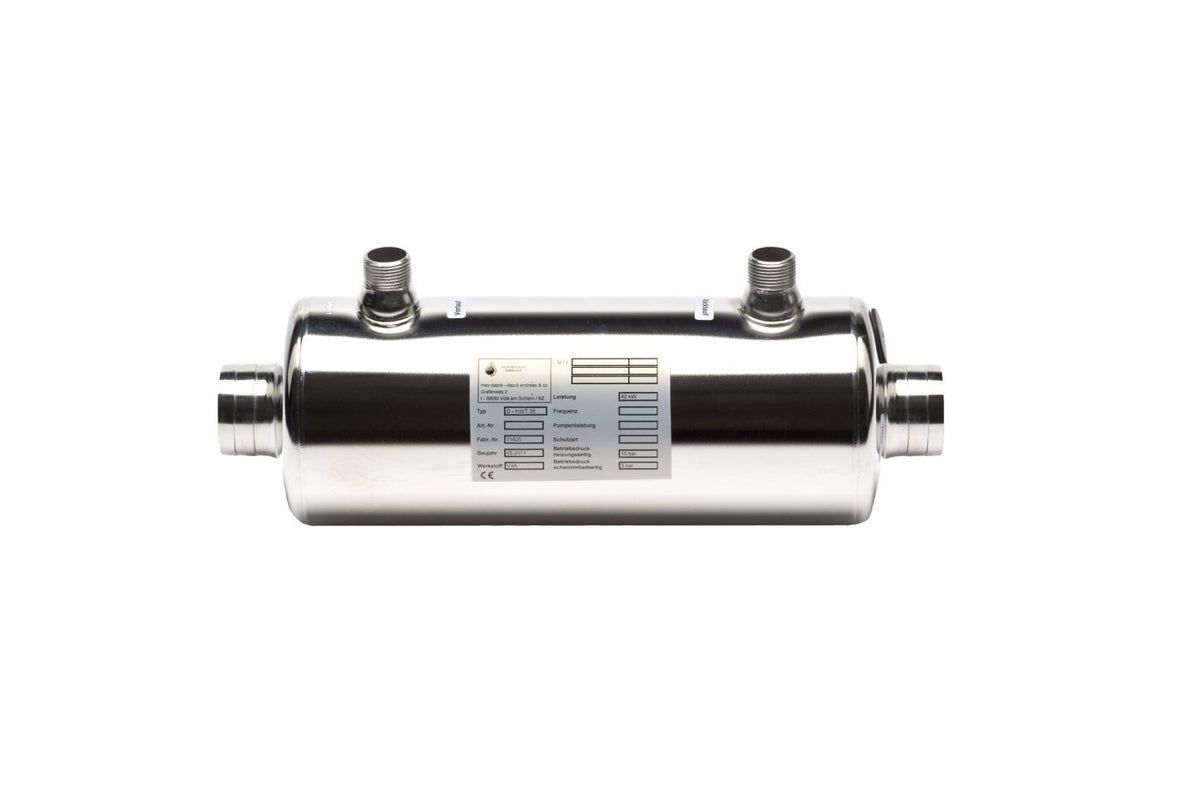 Échangeur de chaleur Daprà HWT tube lisse en acier inoxydable