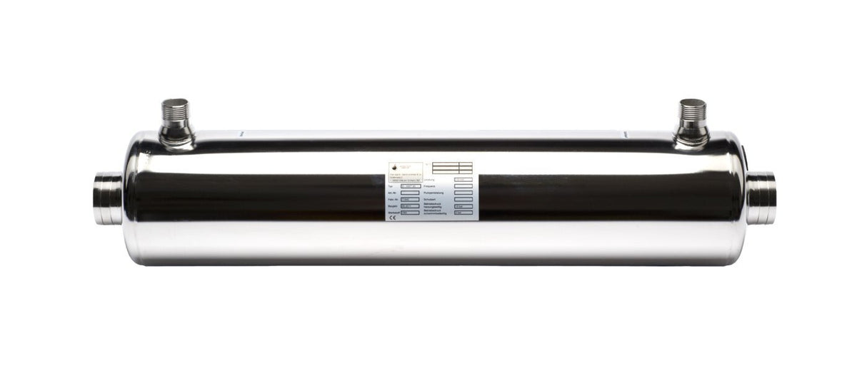 Échangeur de chaleur Daprà HWT tube lisse en acier inoxydable