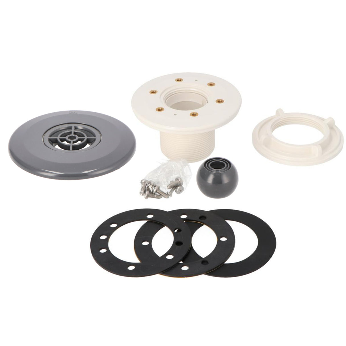 Buse de refoulement multiflux avec grille pour piscines liner, béton et polyester