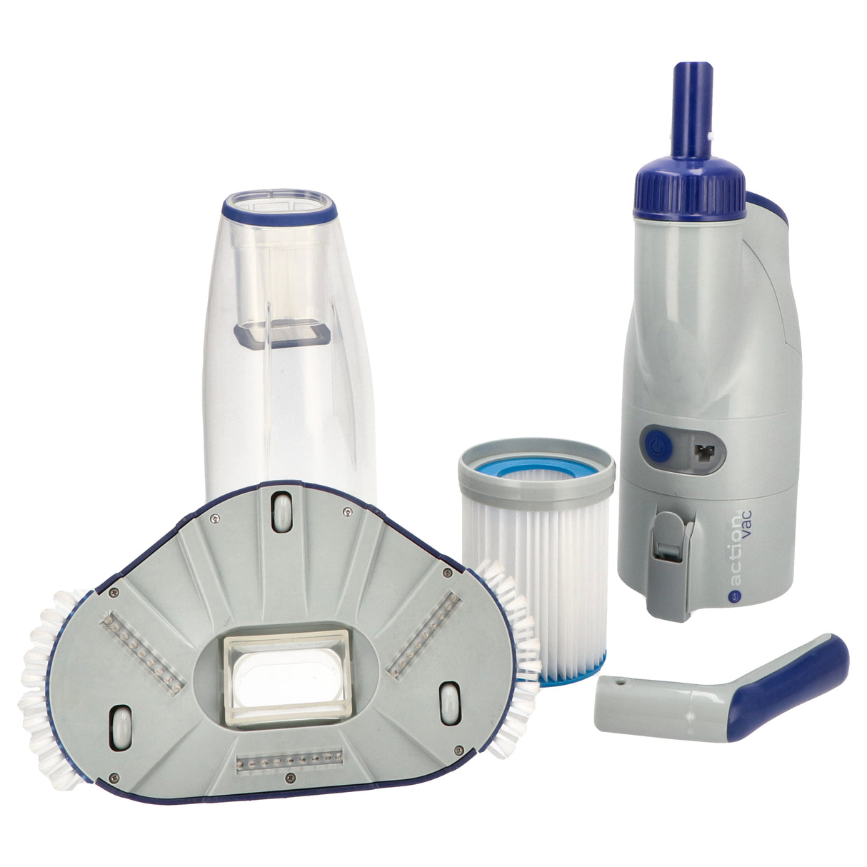 GRE ELECTRIC ACTION VAC - Akku Poolsauger mit Filterkartusche - B-Ware