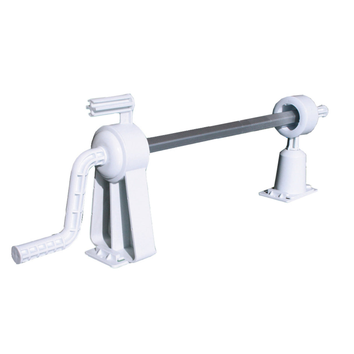 Dispositif enroulable pour piscines à paroi acier GRE - installation en bord de piscine