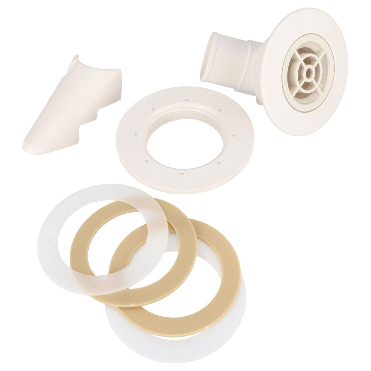 Buse d'entrée GRE 52226 blanc