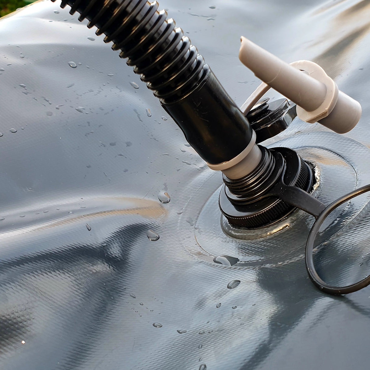 Pompe à air électrique pour couverture de piscine gonflable