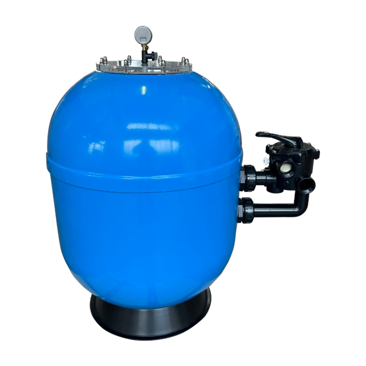 OKU GFK-Filterbehälter Atlantica mit 6-Wege-Side-Mount-Ventil