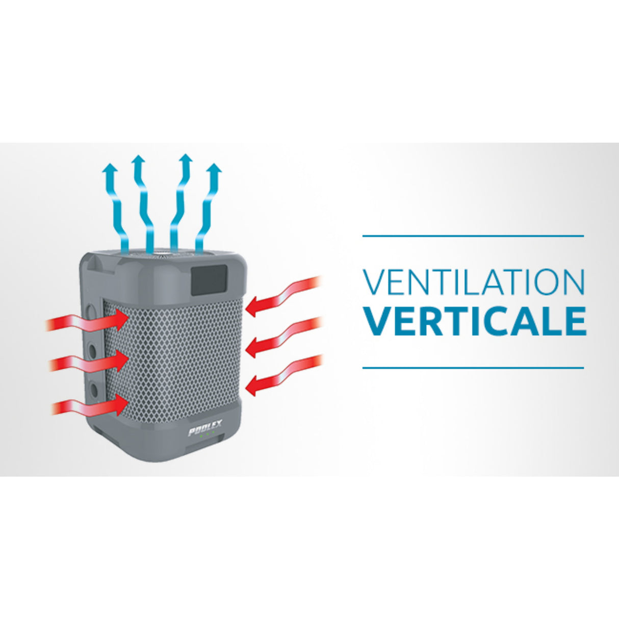 Poolex Q-Line - Pompe à chaleur Full Inverter avec WiFi
