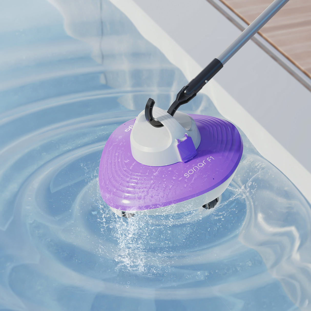 Poolroboter NIYA Sonar 10 F1 – Kabelloser Poolroboter für kleine Aufstellpools