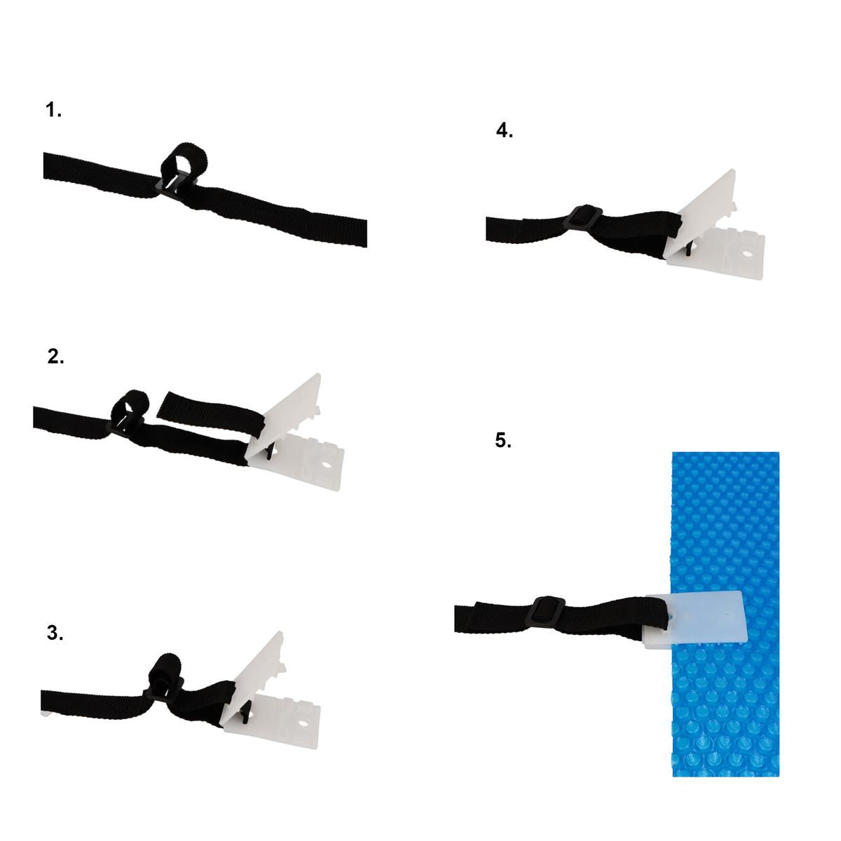 Kit de fixation pour couvertures solaires