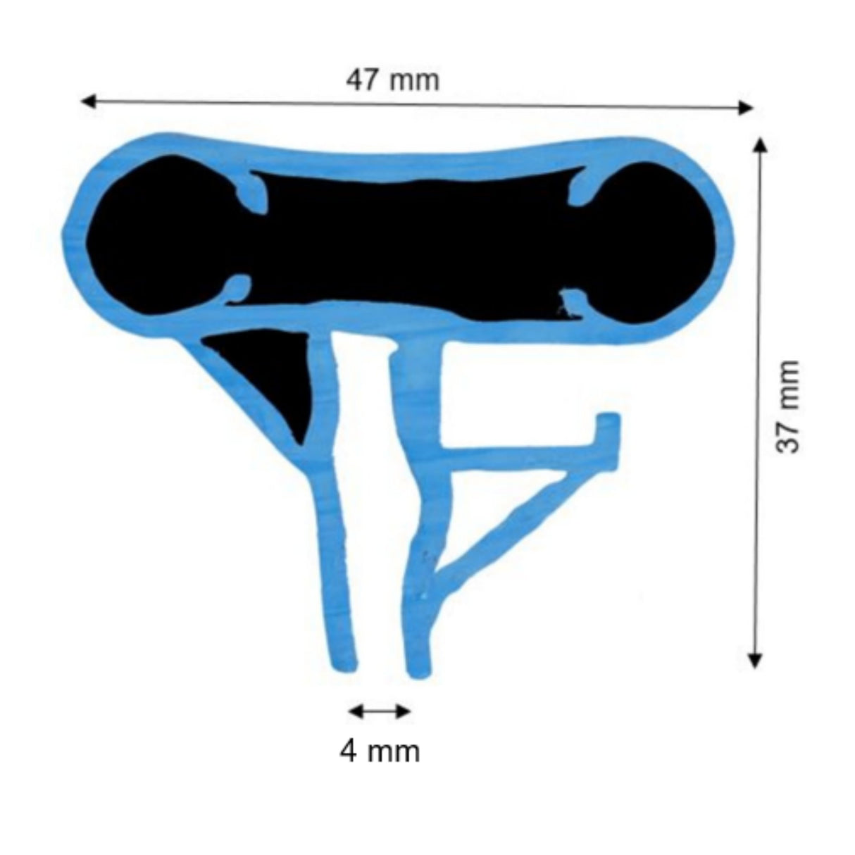 Piscine de forme ovale à main courante combinée pour suspension et passepoil en coin