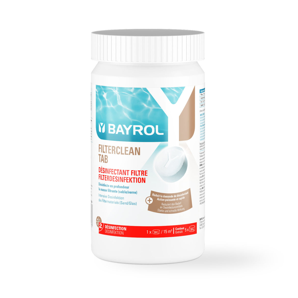 1 kg - BAYROL - Tablette Filterclean