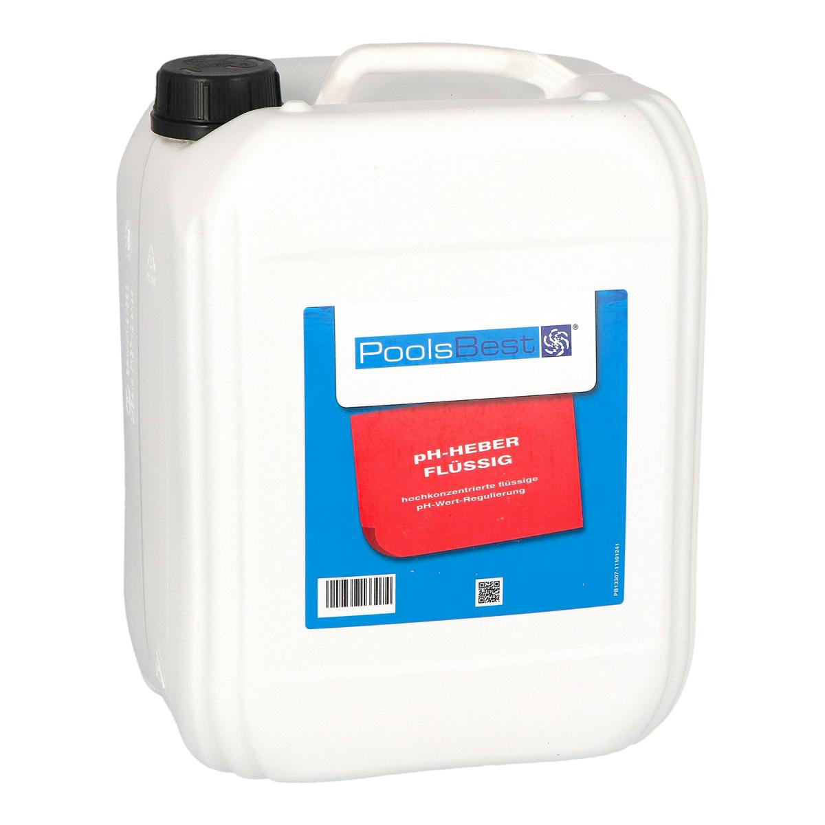 12 kg - PoolsBest® pH lifter liquide 30%