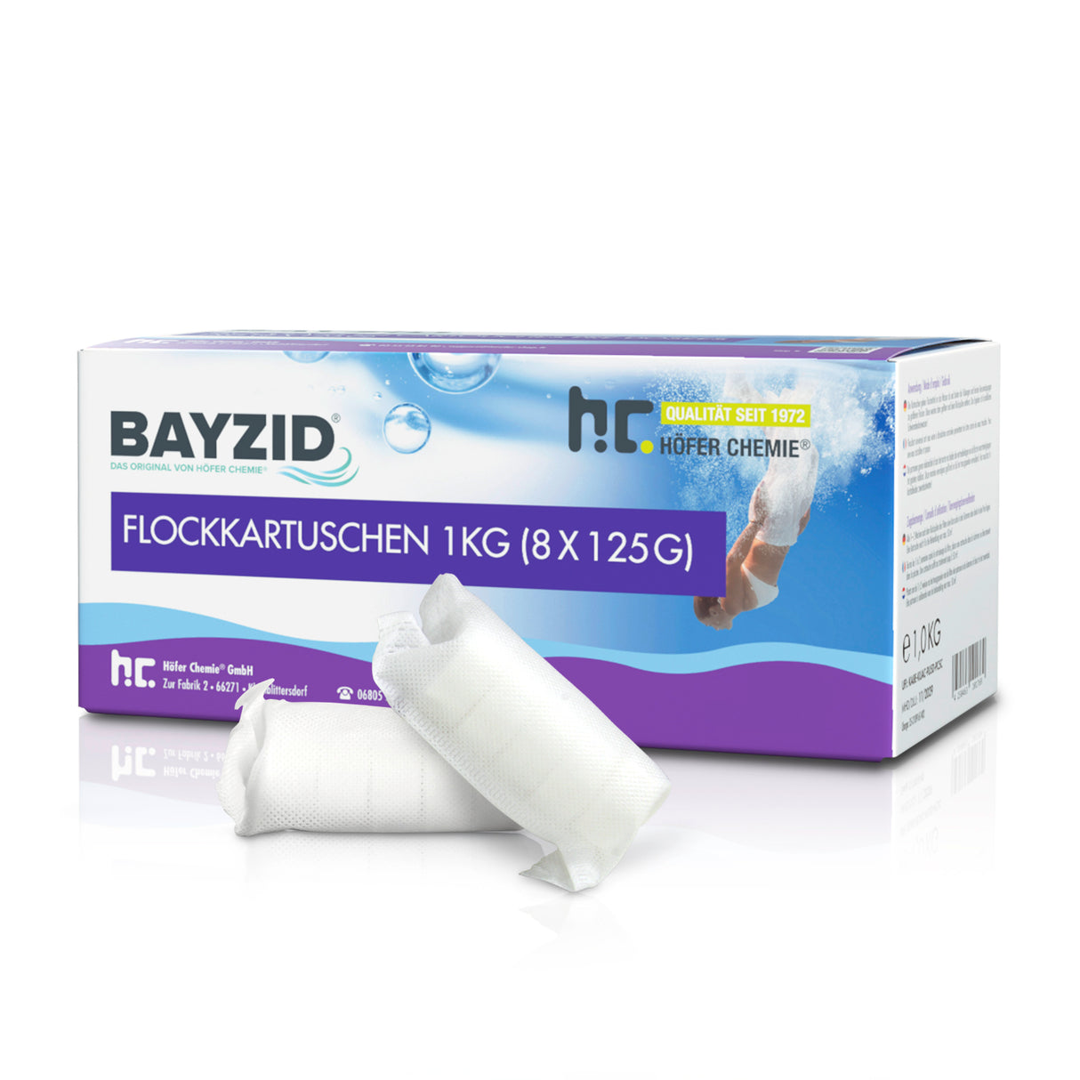 1 kg BAYZID® cartouches de floculant