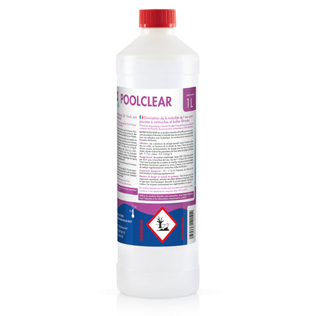1 L BAYZID® Poolclear élimination de la turbidité