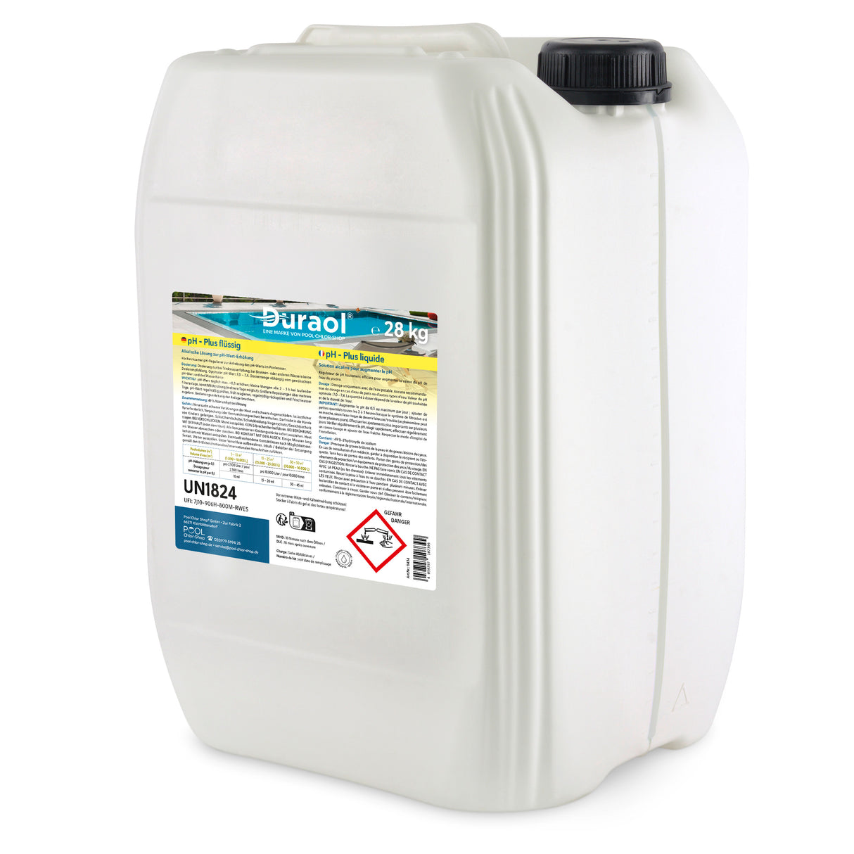 28 kg - Duraol® pH-Heber flüssig