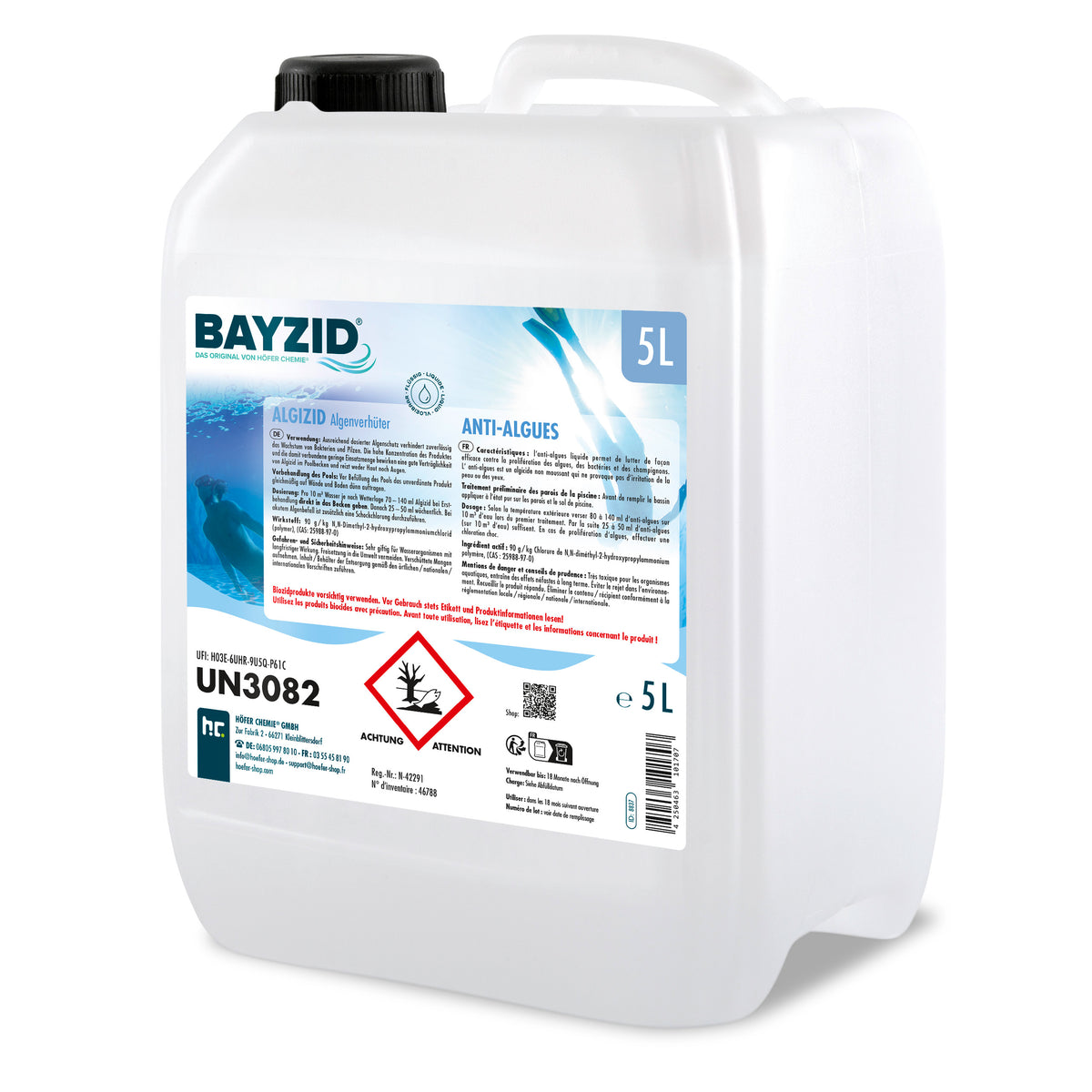 5 L BAYZID® Algizid Algenverhütung