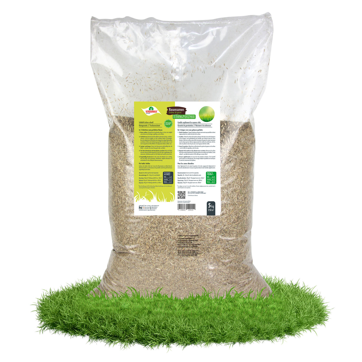 5 kg VERDURMAX® Semences de gazon