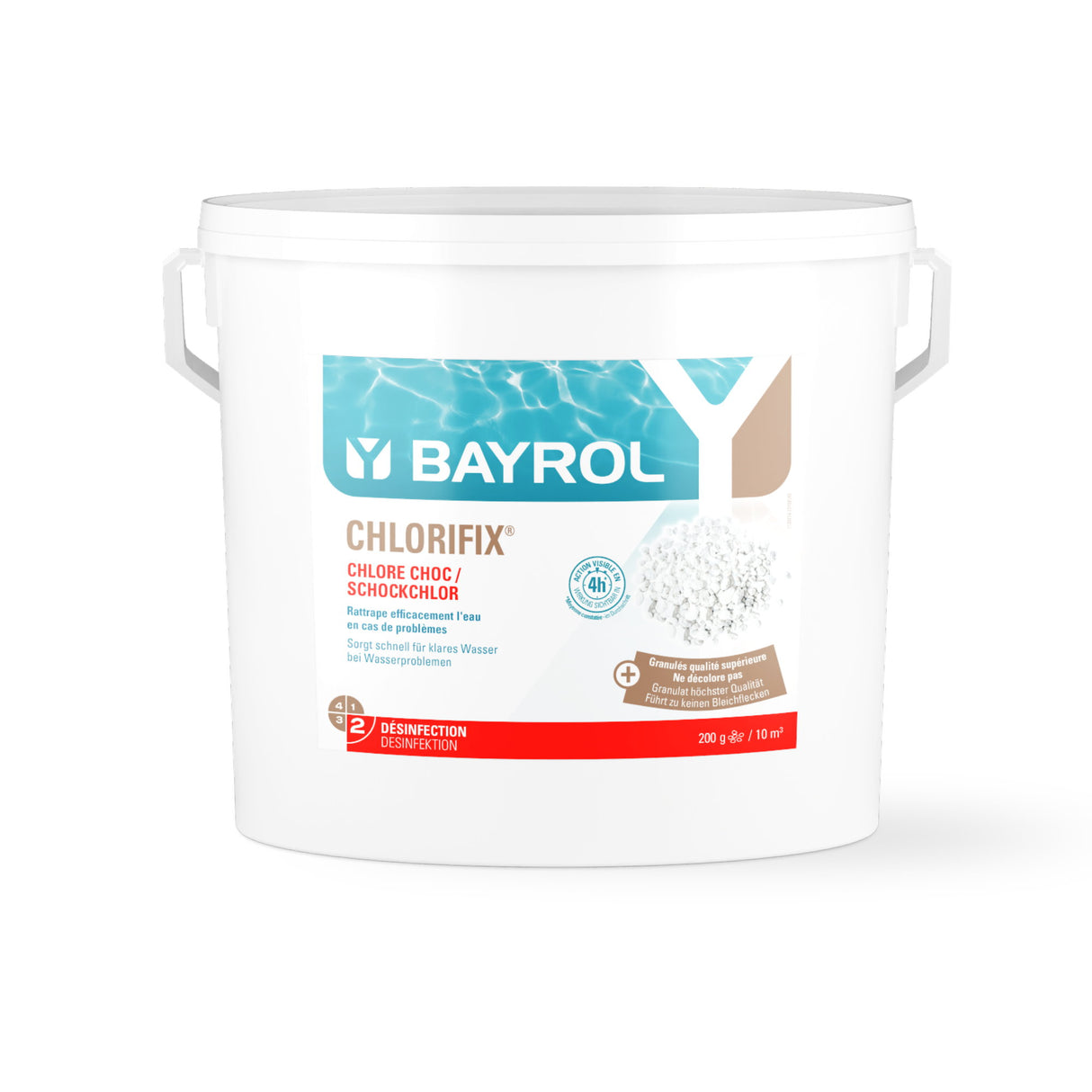 10 kg - BAYROL - Chlorifix schnelll.