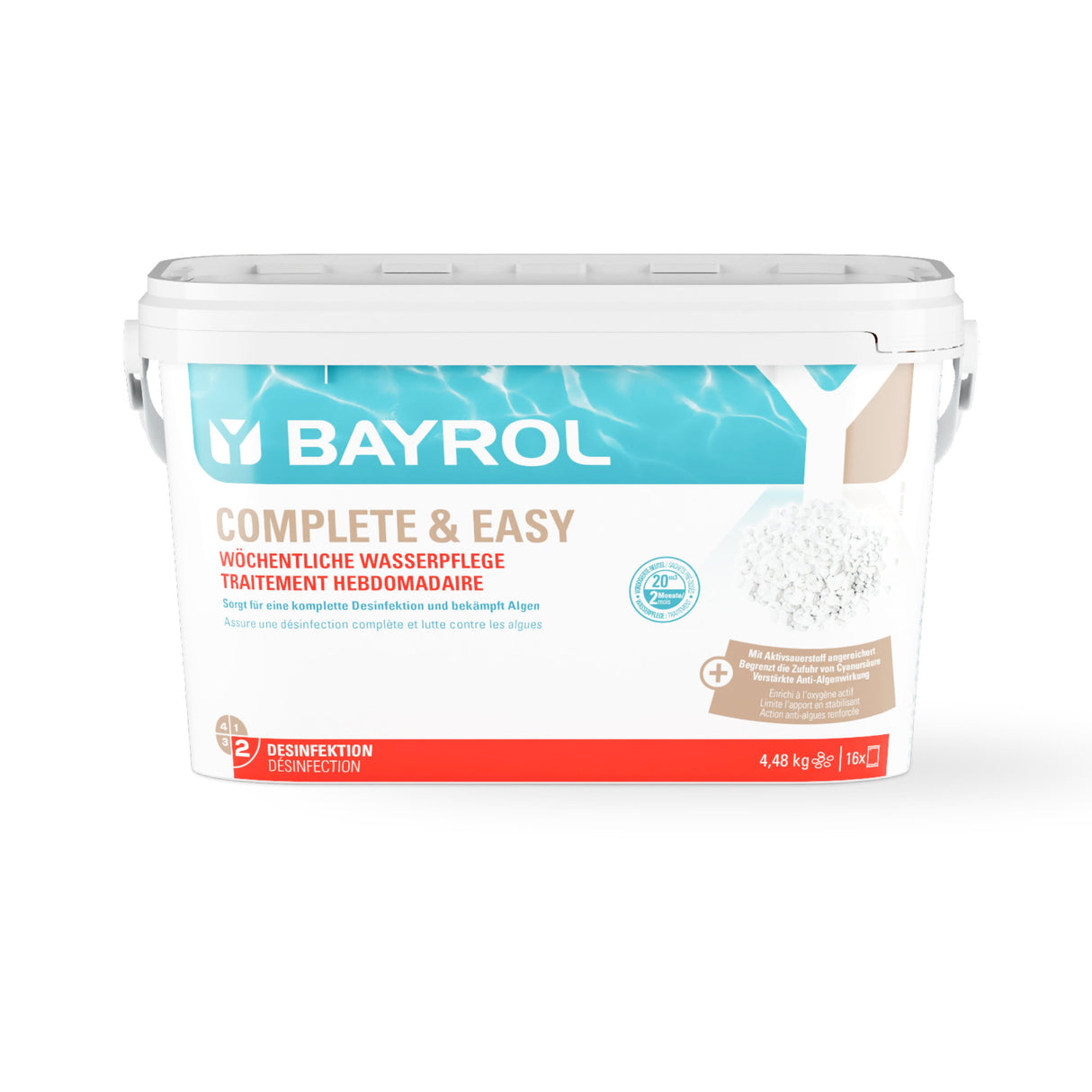 4,48 kg - BAYROL - Complet &amp; Facile 