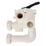 Vanne 6 voies complète avec vanne de tuyauterie 1 1/2"