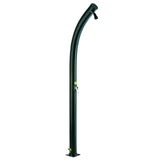 Gebogene PVC Solardusche 25 l - Höhe 220 cm