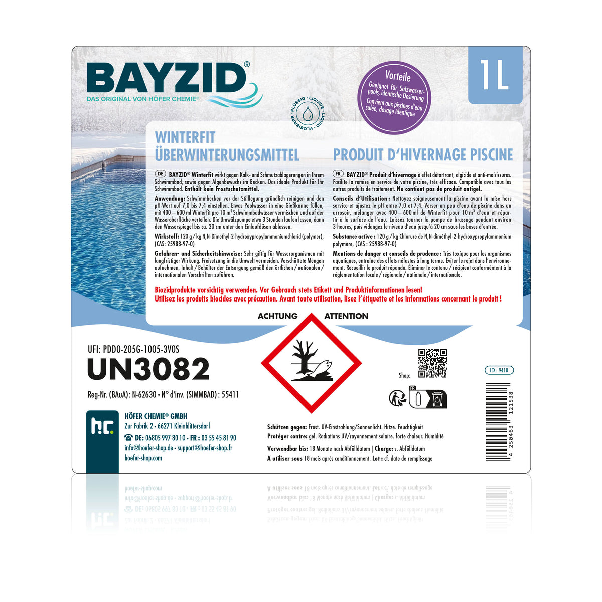 1 L BAYZID® Winterfit Überwinterungsmittel