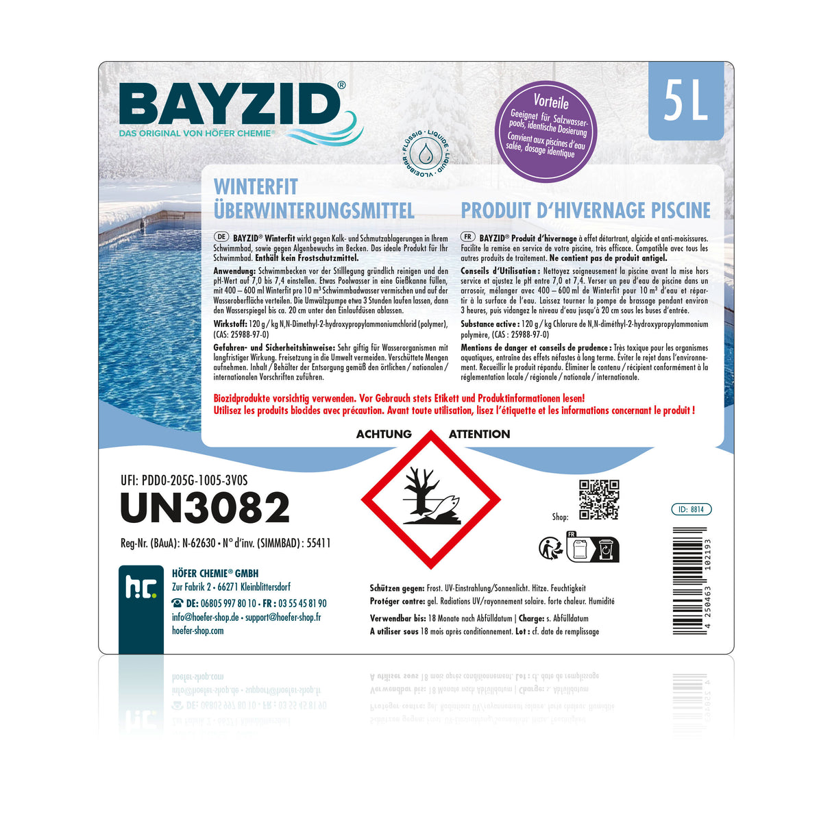 5 L BAYZID® Winterfit Überwinterungsmittel