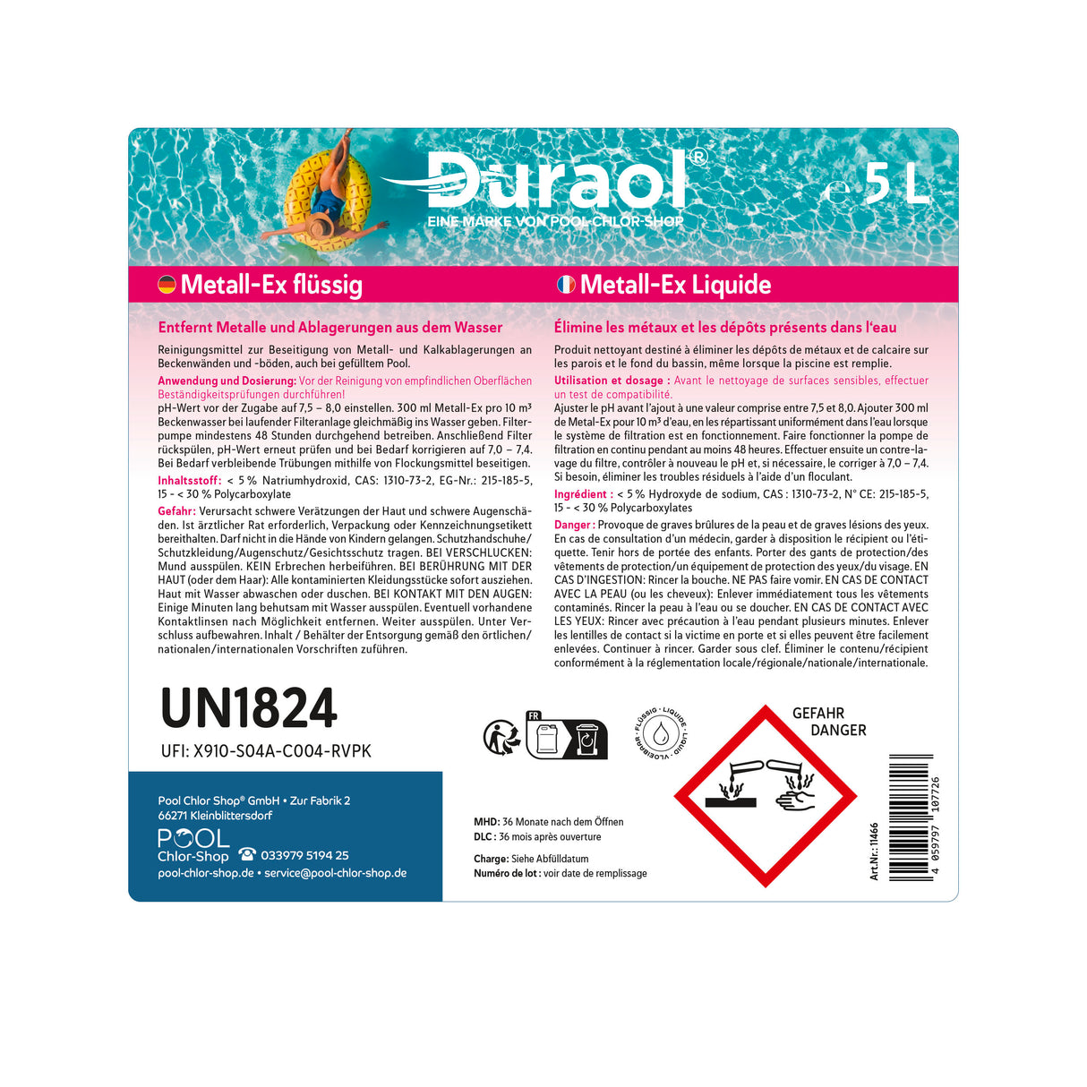 5 l - Duraol® Métal-EX liquide