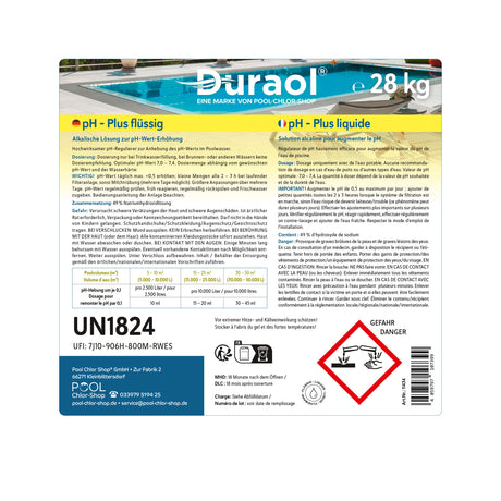 28 kg - Duraol® pH-Heber flüssig