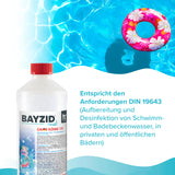 1 kg de BAYZID® Chlore 13% liquide