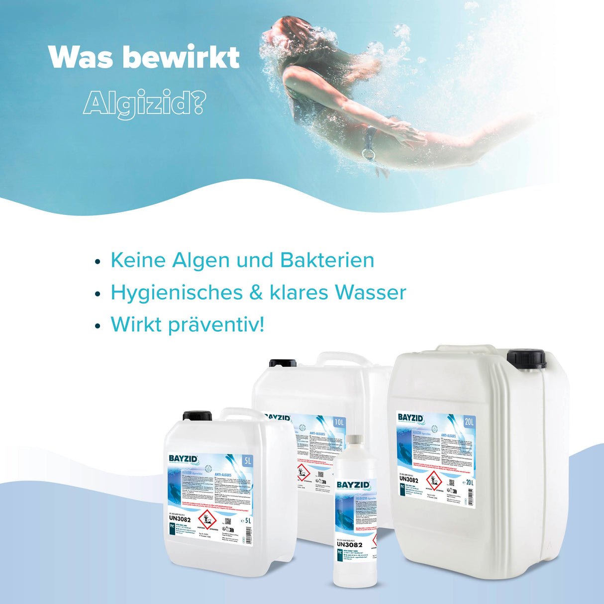 10 L BAYZID® Algizid Algenverhütung