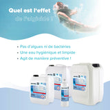 5 L BAYZID® Algicide Prévention des algues