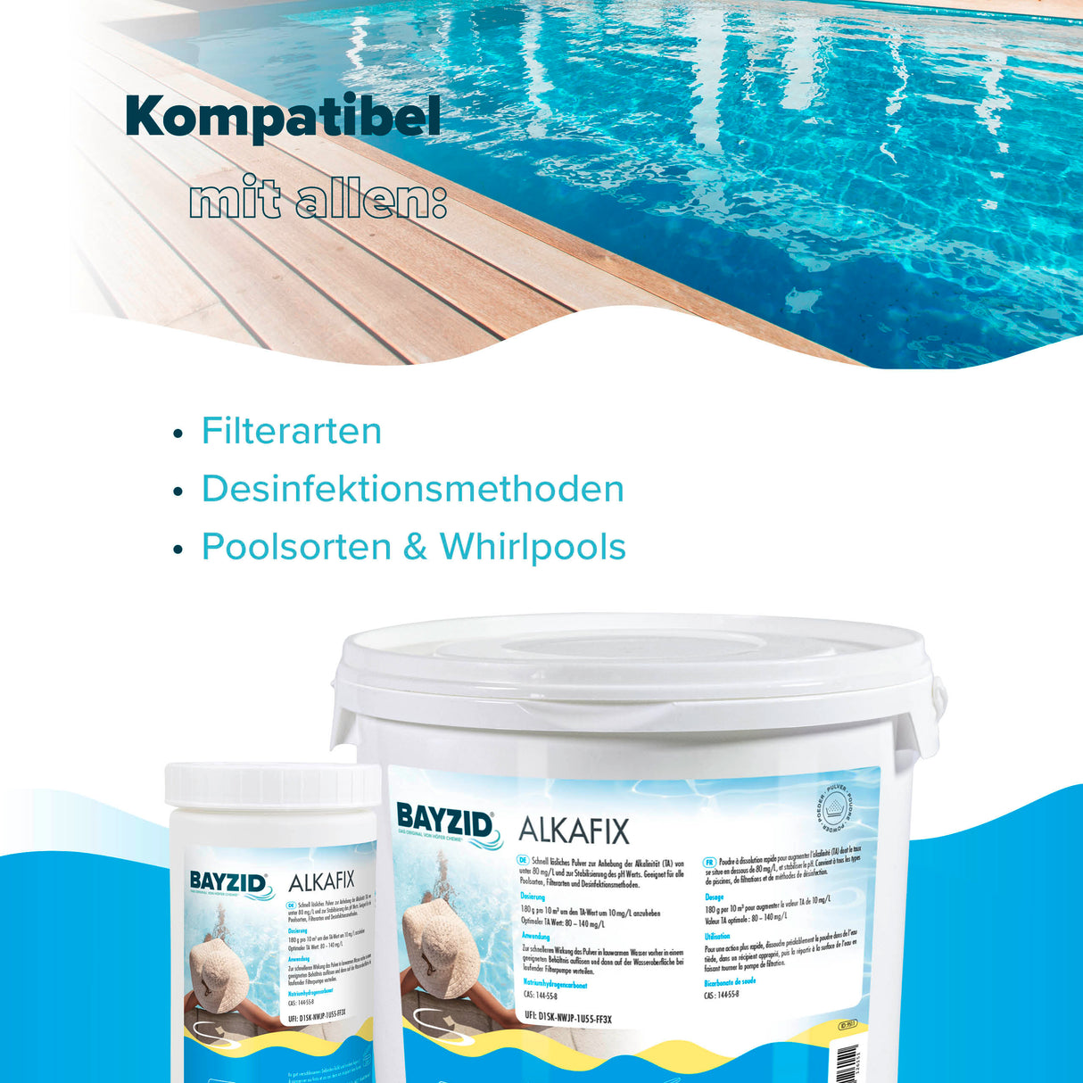 1 kg BAYZID® Alkafix Stabilisation du pH