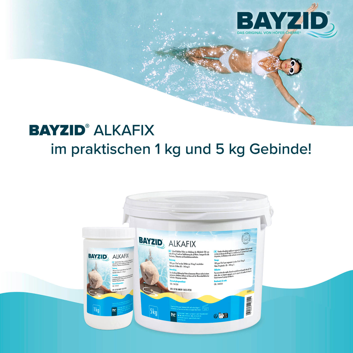 5 kg BAYZID® Alkafix Stabilisation du pH