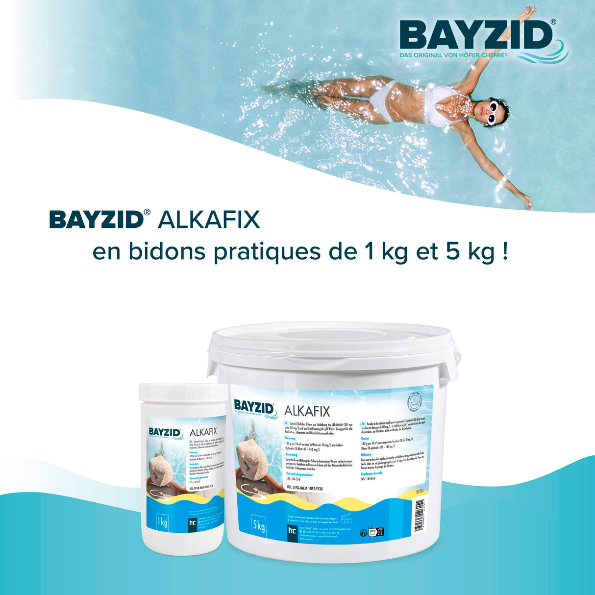 5 kg BAYZID® Alkafix Stabilisation du pH