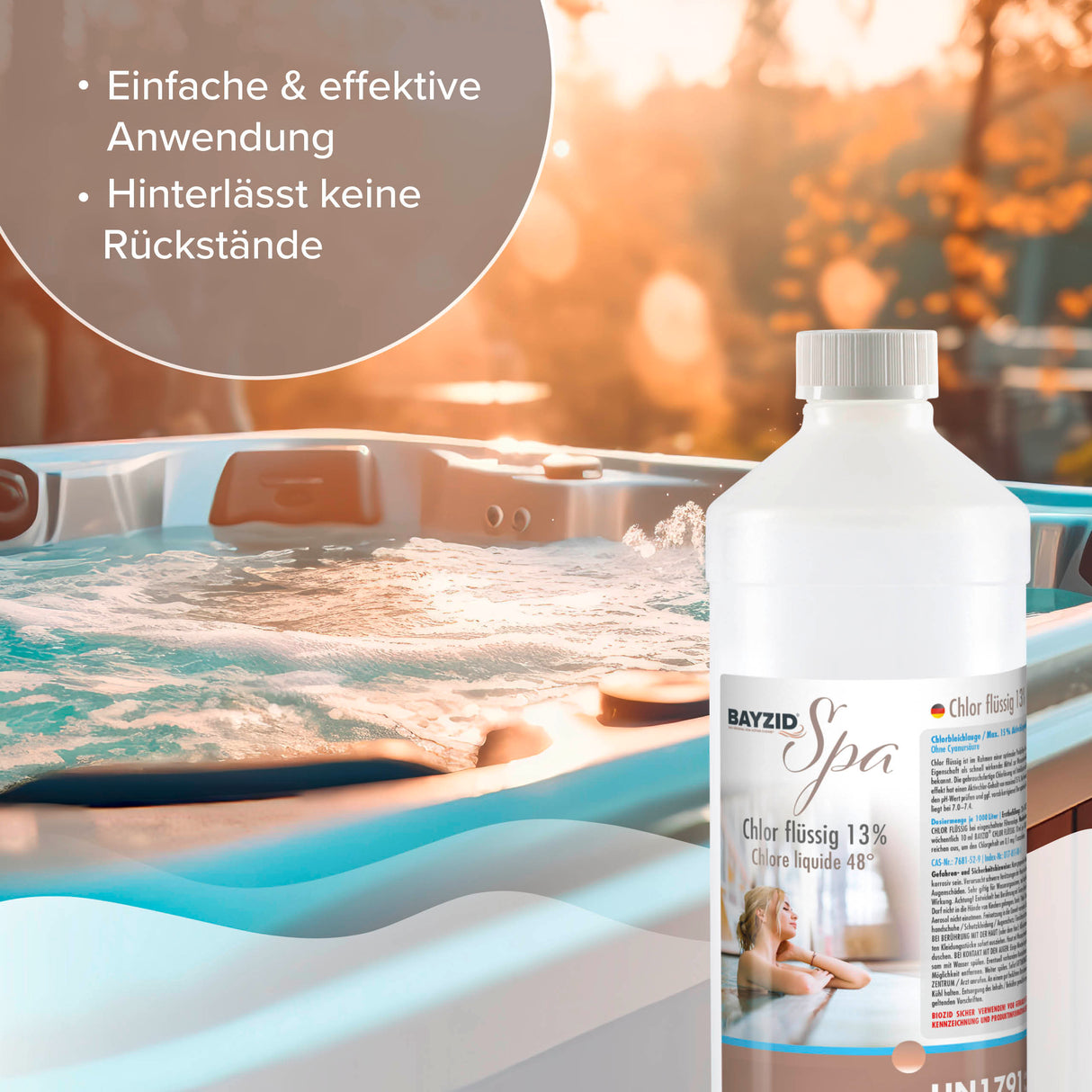1 kg de BAYZID® Chlore 13% liquide