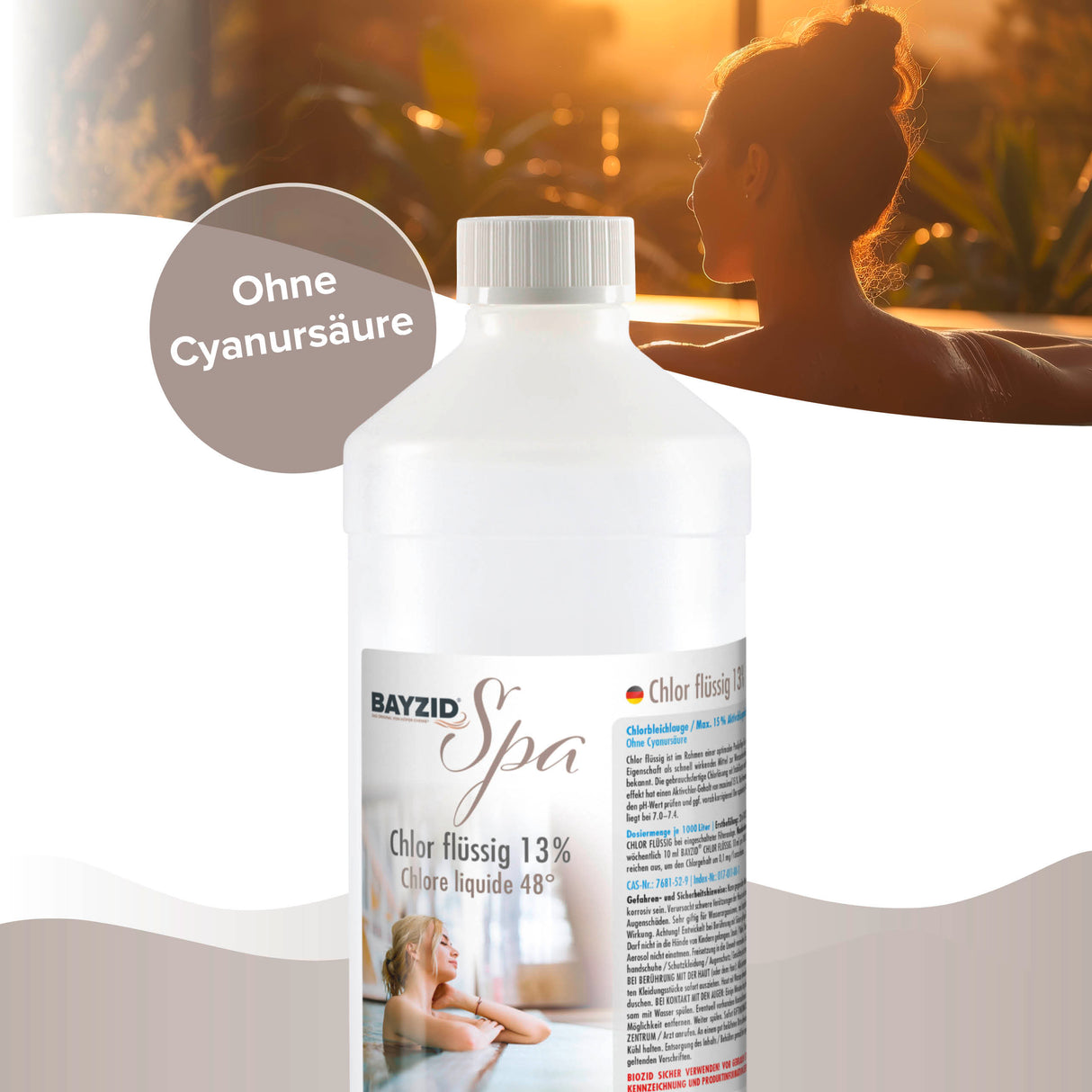 1 kg de BAYZID® Chlore 13% liquide